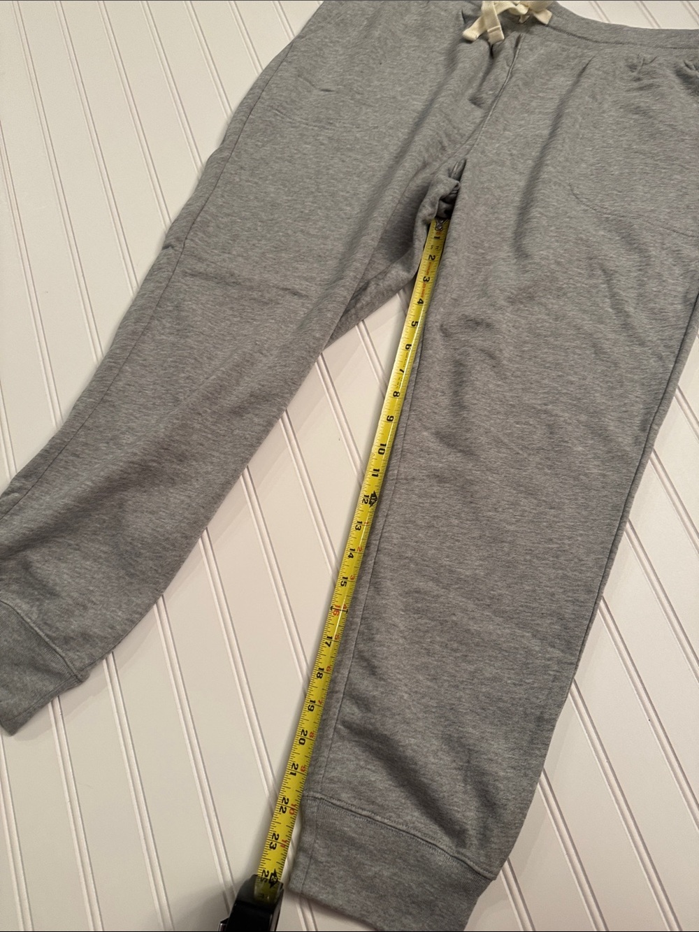 GAP Women’s Gray Fleece Jogger Sweatpants Size Large - Picture 4 of 10